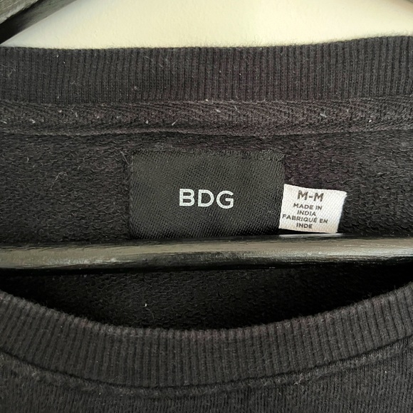 Oversized BDG Black Sweater Medium - Picture 2 of 3